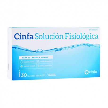 Cinfa Solución Fisiológica 30 Unidosis de 5 ml.
