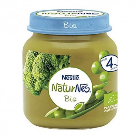 Nestlé NaturNes Bio Guisantes Brócoli 125 gr.