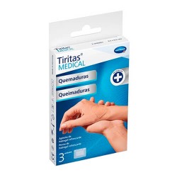 TIRITAS MEDICAL QUEMADURAS 4,5CMX6,5CM 3UND