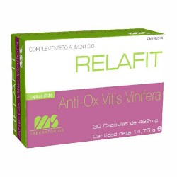 RELAFIT MS ANTI-OX VITIS VINIFERA 30 CAPSULAS