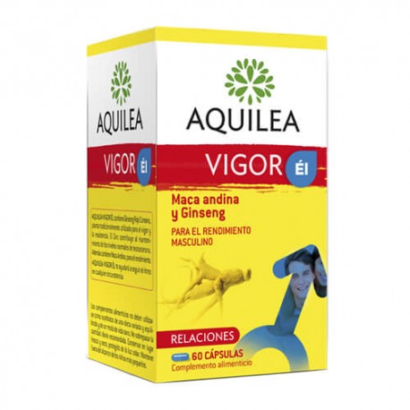 Aquilea Vigor Él Maca Andina y Ginseng 60 Cápsulas Aquilea Vigor Él Maca Andina y Ginseng 60 Cápsulas