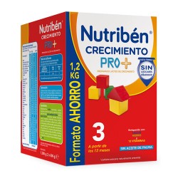 Nutribén Crecimiento Pro+ Sin Aceite de Palma Formato Ahorro 1200 gr.