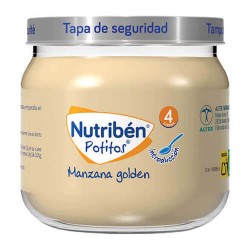 Nutribén Potitos Manzana Golden 120 gr.