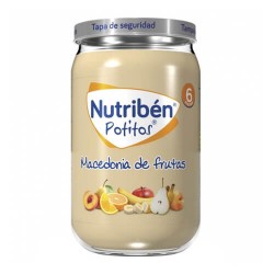 Nutribén Potitos Macedonia de Frutas 235 gr.