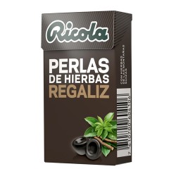RICOLA PERLAS S/A REGALIZ 25 GR.