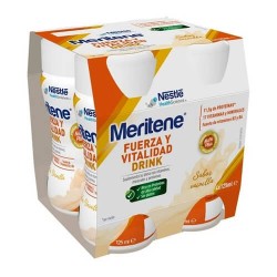 Nestlé Meritene Fuerza y Vitalidad Drink Vainilla 4x125 ml.