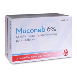 MUCONEB 6% SOLUCION SALINA HIPERTONICA 30AMP