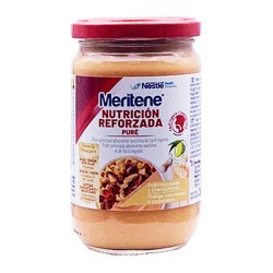 Nestlé Meritene Nutrición Reforzada Puré Pollo Con Pasta y Champiñones 300 gr.