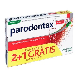 Parodontax Original Nueva Fórmula Pack 2+1 Gratis 150 ml+75 ml.