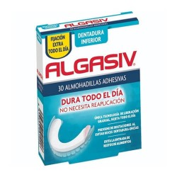 Algasiv Dentadura Inferior 30 Almohadillas Adhesivas