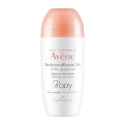 Avene Body Desodorante Eficacia 24H Roll-On 50 ml.
