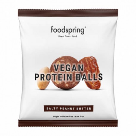Foodspring Vegan Protein Balls Crema de Cacahuete 40 gr.