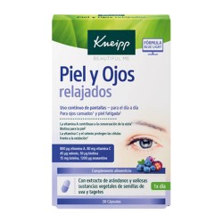 Kneipp Piel y Ojos Relajados 30 Cápsulas