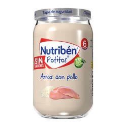Nutribén Potitos Arroz con Pollo 235 gr.