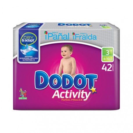 Pañal Dodot Activity T3 42 Unidades Pañal Dodot Activity T3 42 Unidades