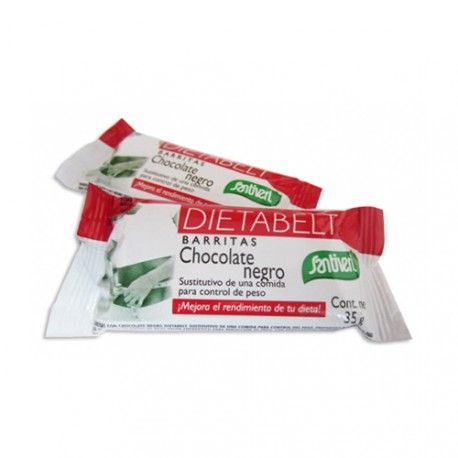 Dietabelt Barrita Chocolate Negro Estuche de 24 unidades Dietabelt Barrita Chocolate Negro Estuche de 24 unidades