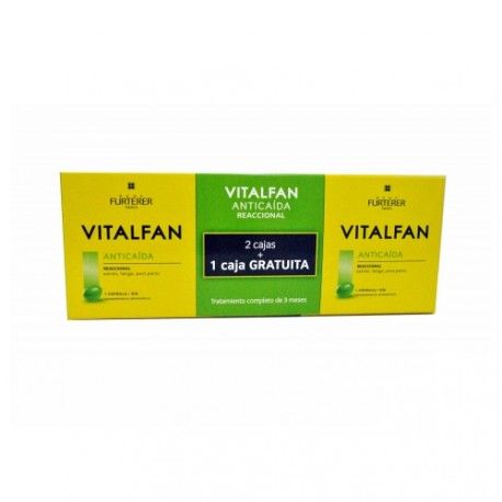 Rene Furterer Pack 2 Unidades + 1 Gratis Vitalfan Caida Reaccion Rene Furterer Pack 2 Unidades + 1 Gratis Vitalfan Caida Reaccion