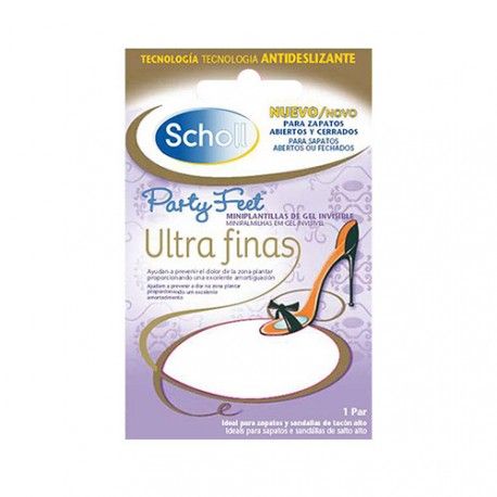 Dr. Scholl Miniplantillas Party Feet Ultrafinas de Gel Invisible Dr. Scholl Miniplantillas Party Feet Ultrafinas de Gel Invisible