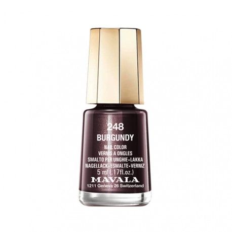 Mavala Esmalte de Uñas 248 Burgundy 5 ml. Mavala Esmalte de Uñas 248 Burgundy 5 ml.