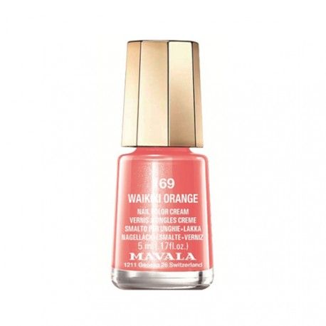 Mavala Esmalte de Uñas 169 Waikiki Orange 5 ml. Mavala Esmalte de Uñas 169 Waikiki Orange 5 ml.