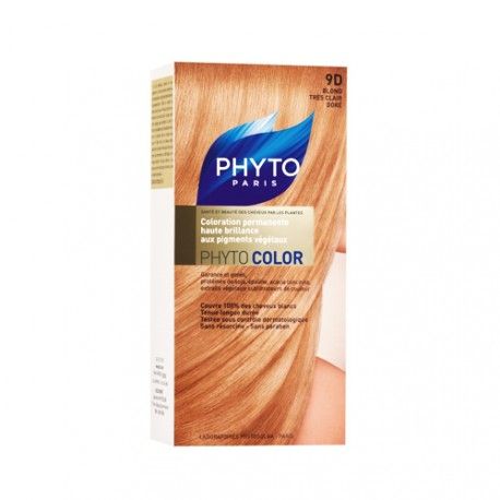 Phytocolor 9D Rubio Muy Claro Dorado Phytocolor 9D Rubio Muy Claro Dorado
